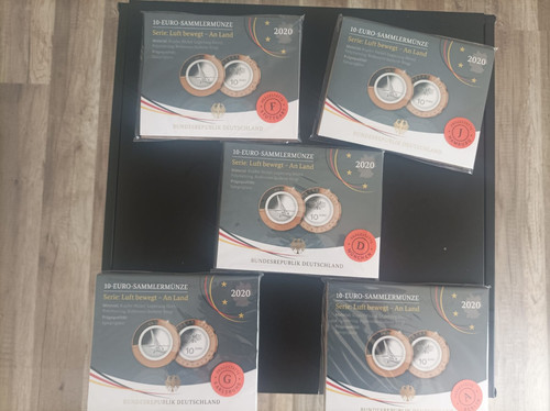 Euro sammlermünze luft - 10,