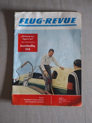 Original flug revue 1958 - original,